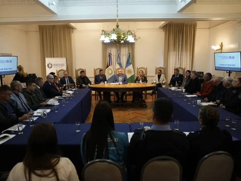 Mejoras en la seguridad de Villa María tras reunión del Consejo Municipal