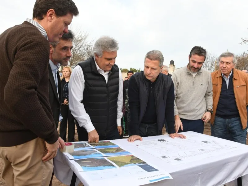 Finalizó la obra de desagües pluviales en barrio Parque