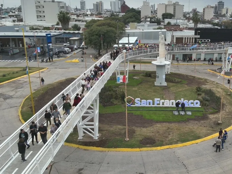 Más de 16 mil personas usaron la nueva senda peatonal y bicisenda