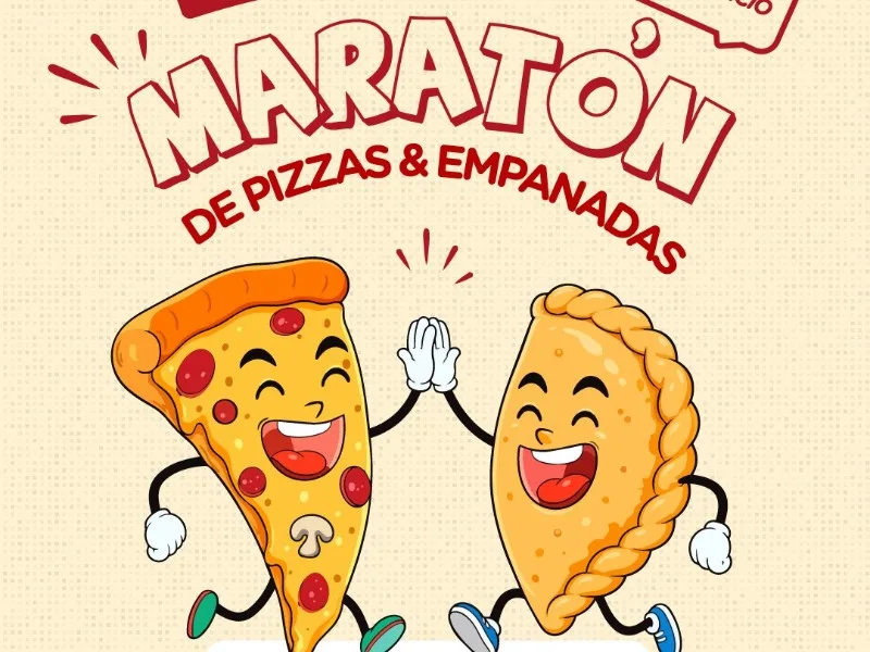 Promociones gastronómicas en la Maratón de Pizzas y Empanadas