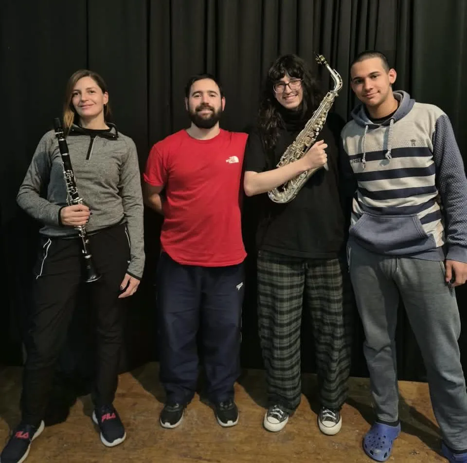 Alumnos de Bell Ville participan en festival internacional de bandas