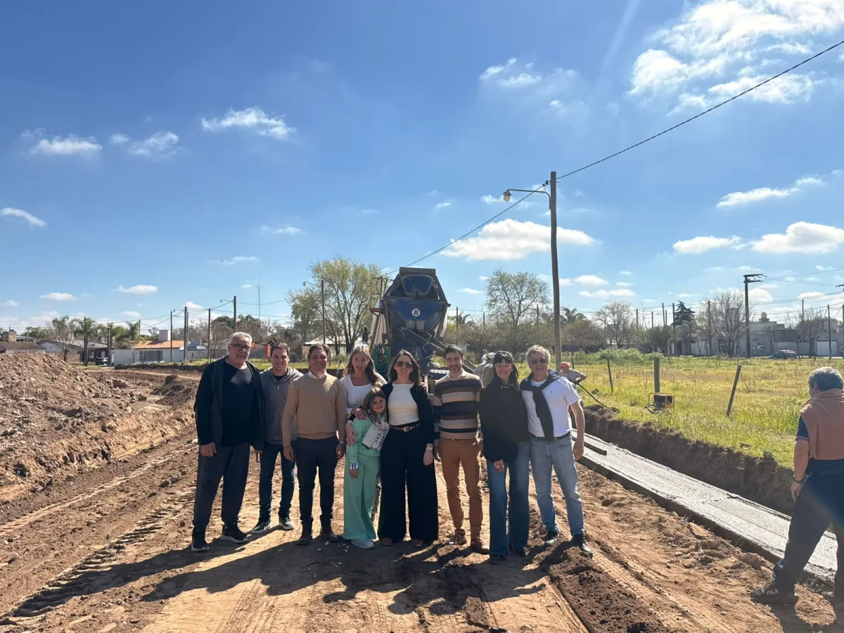 Avanza la obra de Costanera Oeste en Bell Ville