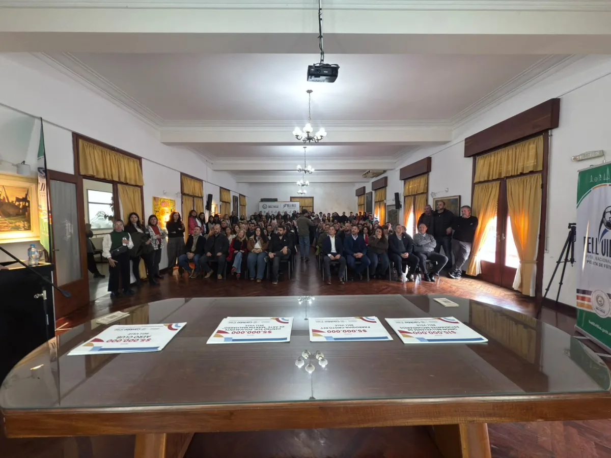 Instituciones de Bell Ville reciben apoyo económico del Gobierno provincial