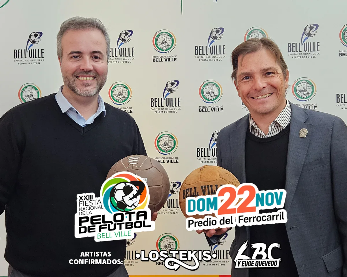 La Fiesta Nacional de la Pelota de Fútbol llega a Bell Ville en noviembre