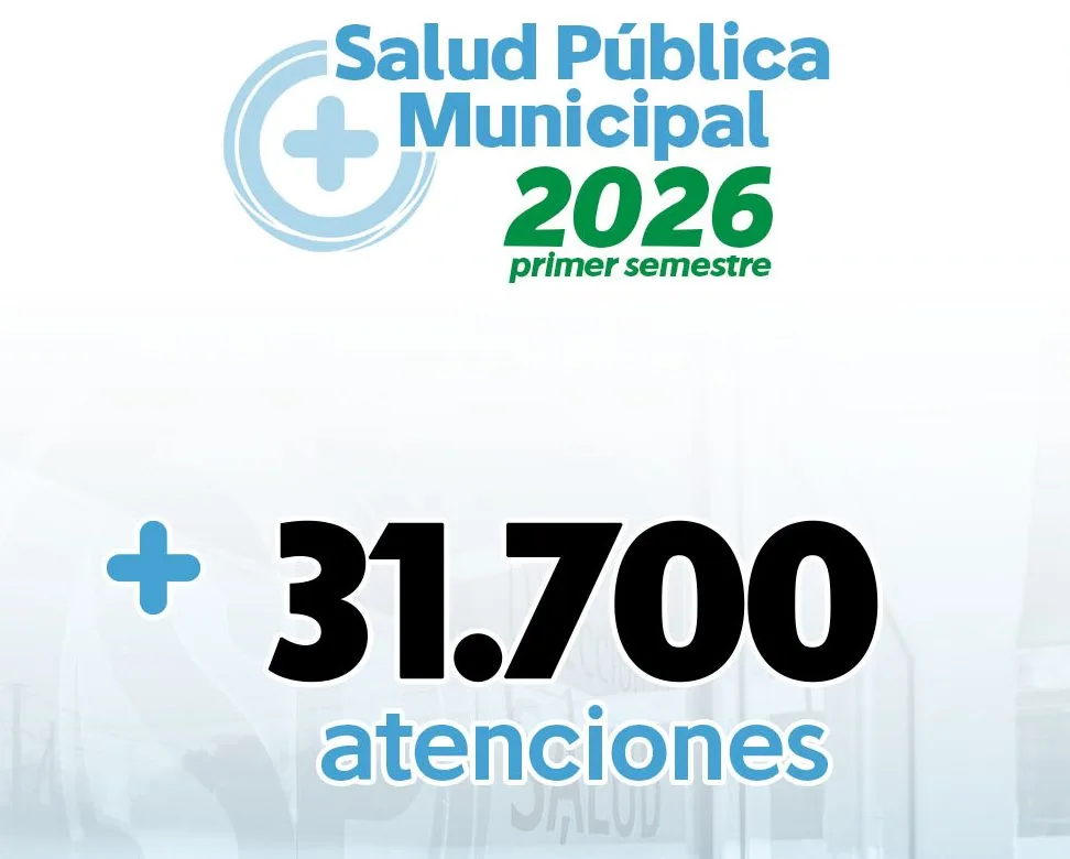 Más de 31 mil consultas en salud municipal durante el primer semestre