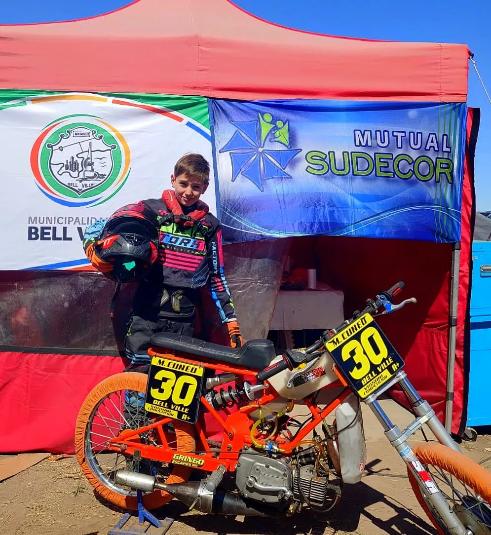Mateo Cúneo se consagró campeón del Certamen Argentino de Motociclismo