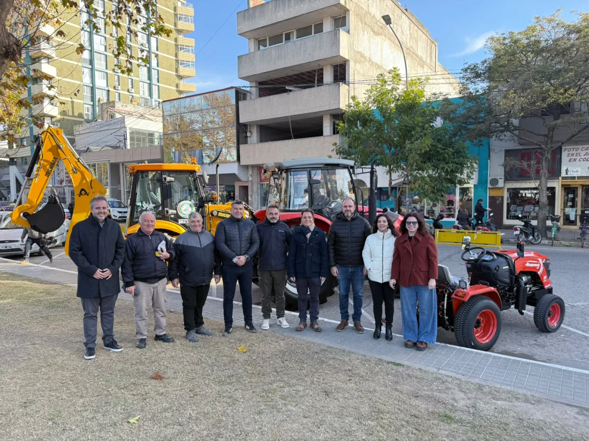 Nuevas maquinarias mejorarán obras y mantenimiento en la ciudad