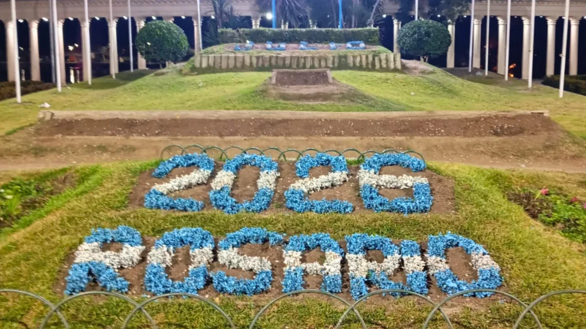 Cierre temporal del calendario floral en el Parque de la Independencia