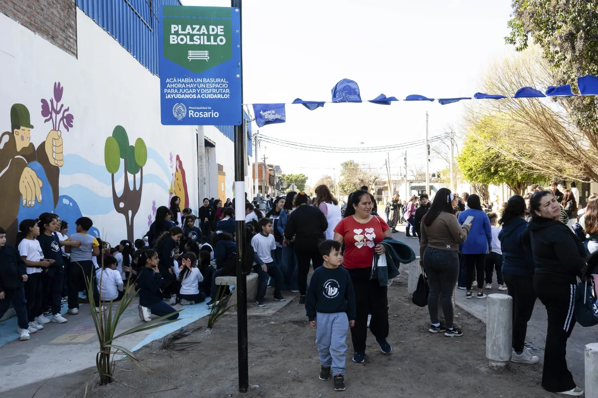 La ciudad ya cuenta con 110 plazas de bolsillo que reemplazan basurales