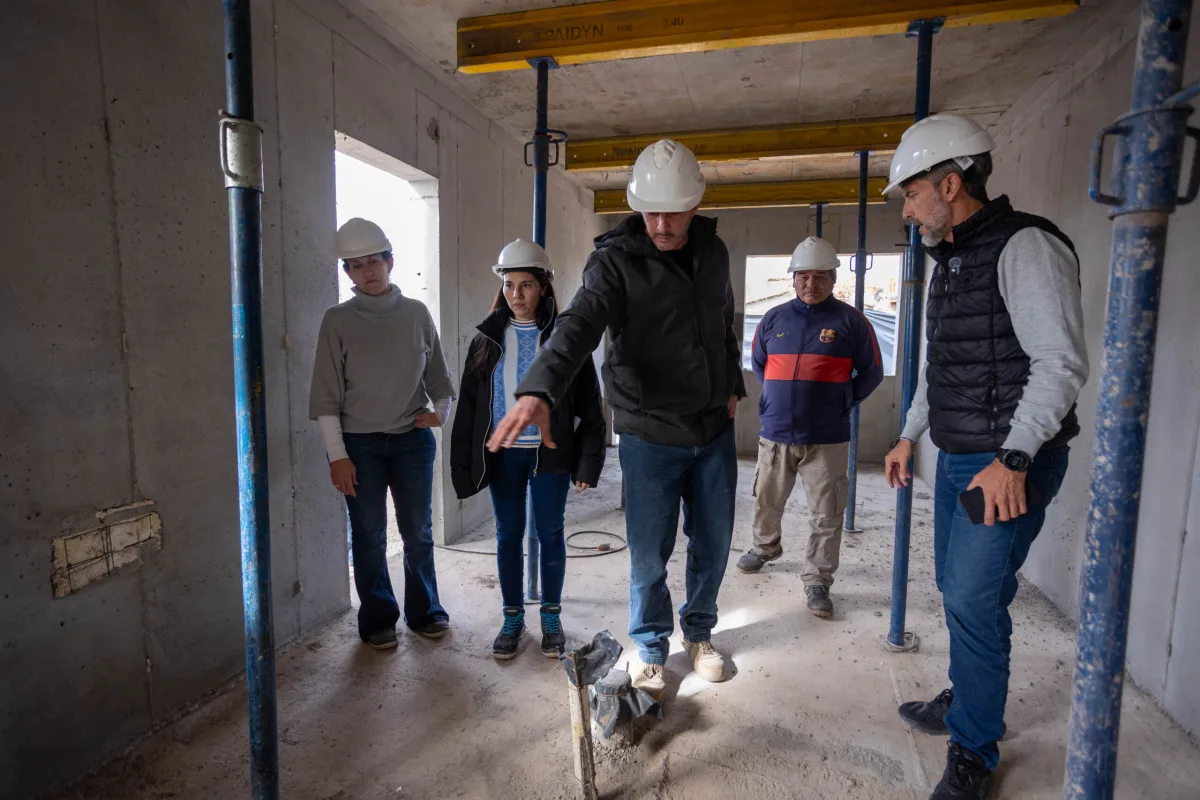 Avanza la construcción del barrio San Agustín en Mendoza