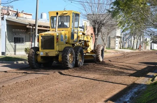 Comenzó el asfaltado de 150 cuadras en Gualeguaychú