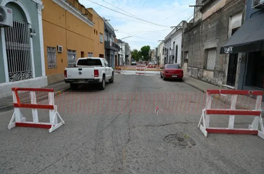 Cortes de tránsito por obras viales en Gualeguaychú