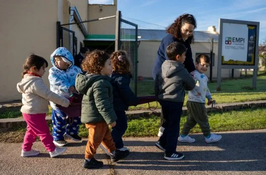 Simulacros de evacuación en jardines municipales para primera infancia