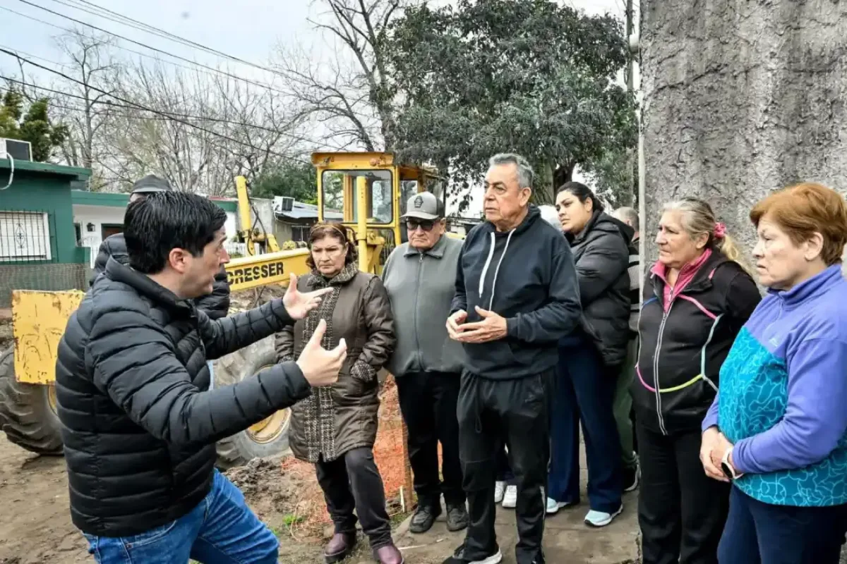 Avanza la obra de pavimentación en el barrio Iparraguirre