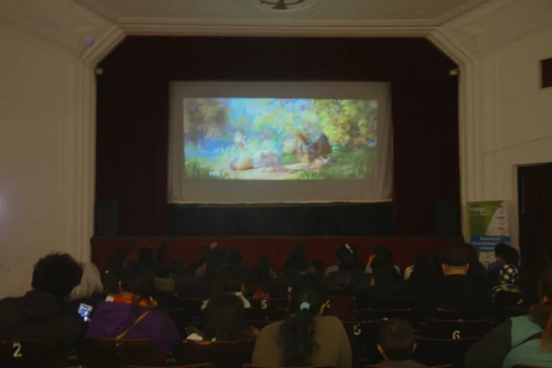 Inauguraron Función Azul en el Cine Teatro Roma para familias