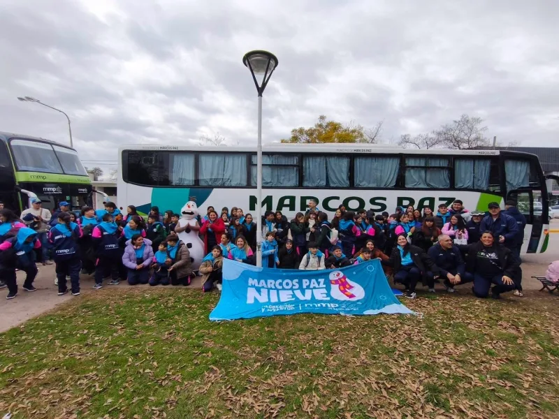 Viaje a Villa Pehuenia para los ganadores de Marcos Paz Nieve