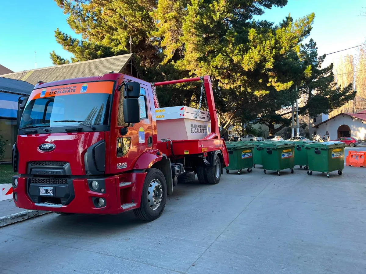 El Calafate suma nuevos equipos para mejorar la limpieza