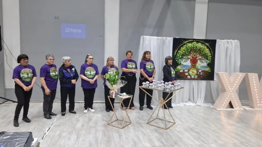 Caleta Olivia celebró 15 años del Grupo Venidici con gran participación