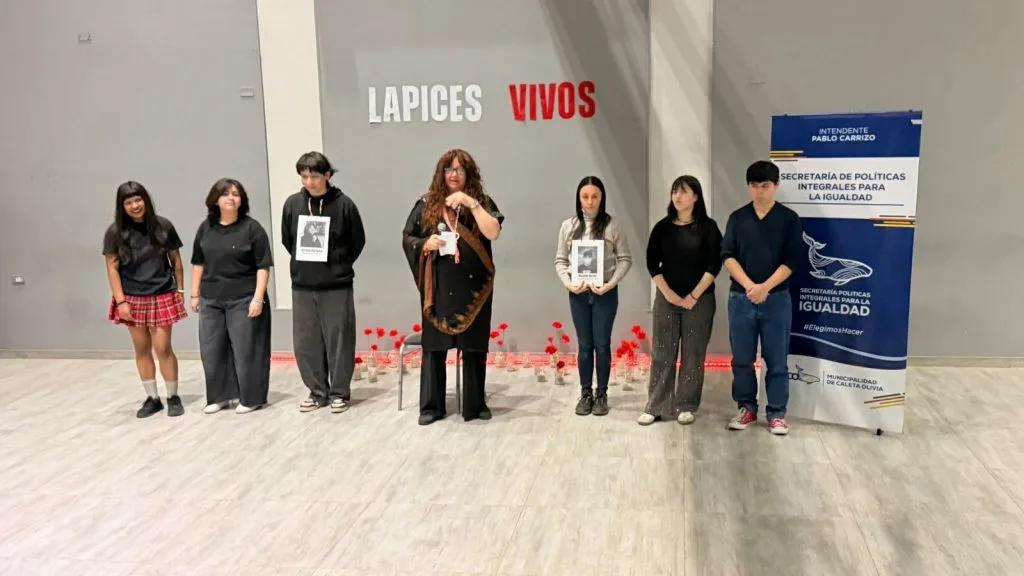 Caleta Olivia conmemoró la Noche de los Lápices con teatro y reflexión