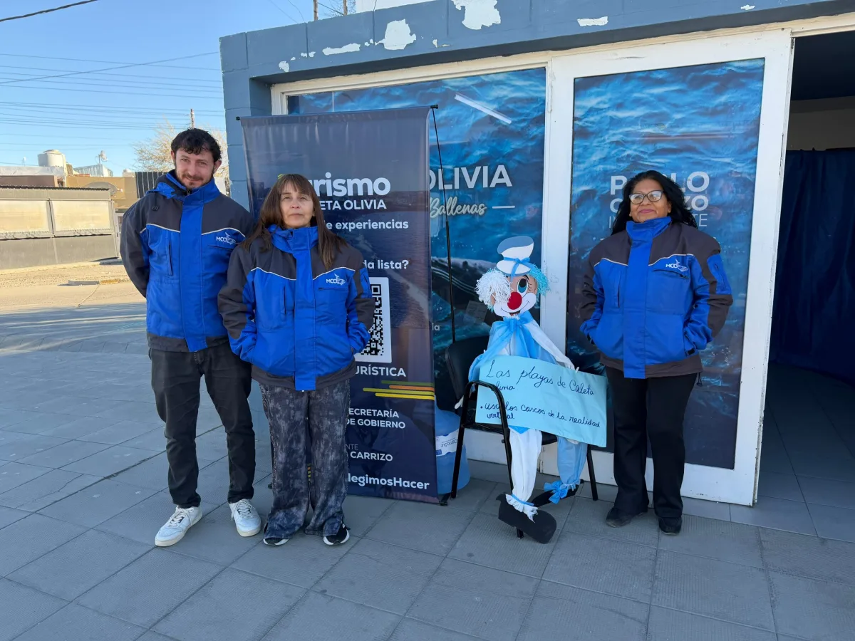 Caleta Olivia lanzó jornada de turismo para valorar sus playas