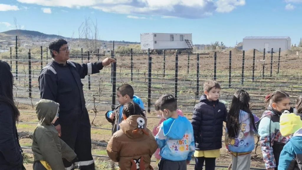 Los niños del Jardín N.º 20 disfrutaron de una jornada en Punto Orgánico