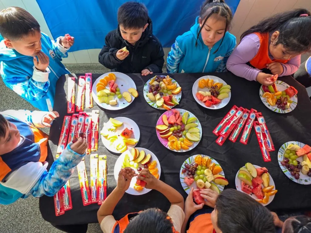 Los niños del Jardín N.º 67 aprendieron sobre salud bucal en el CIC